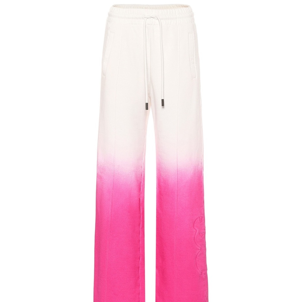 Off-white Tie-dye cotton sweatpants Size XS